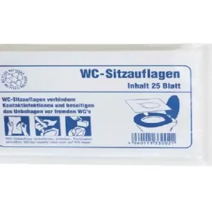 WC-istuinsuoja pakkauksessa 25 kpl Kuuma Tarjous