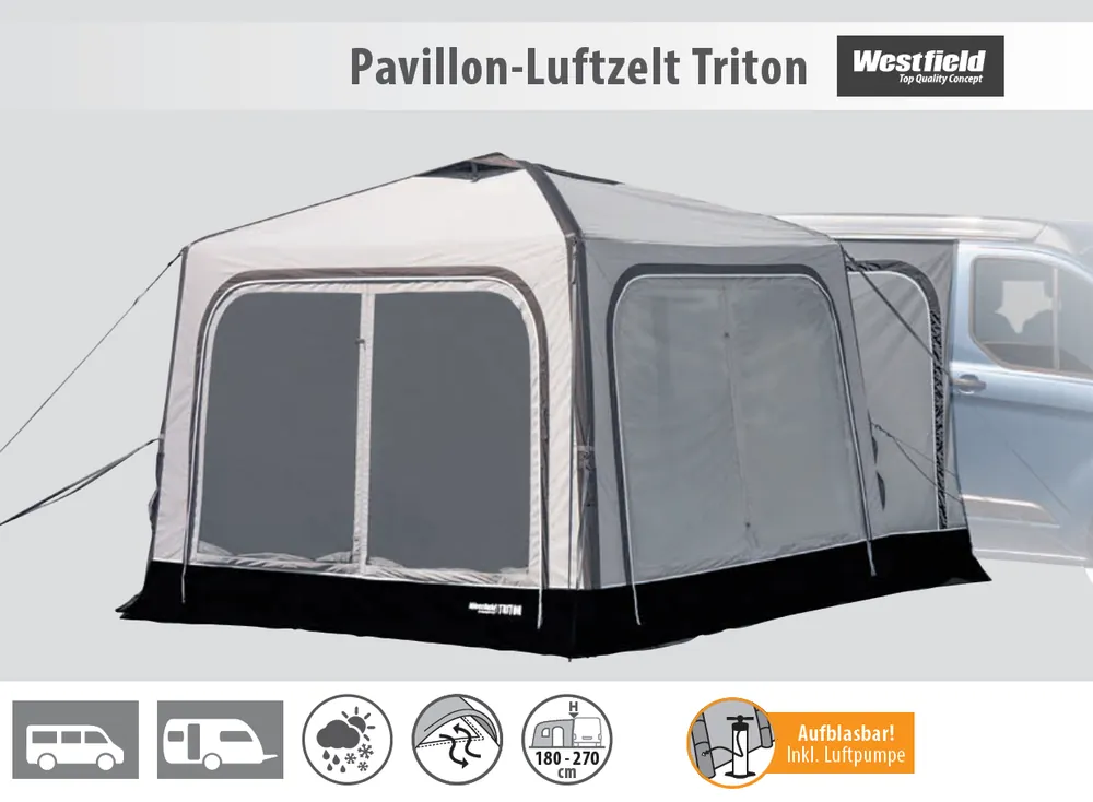 Etuteltta & Paviljonki-ilmateltta Triton Osta Verkossa