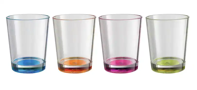 Vain Rajoitetun Ajan Brunner Multiglass Color -juomalasi, 4 kpl