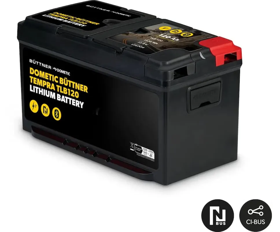 Päivän Tarjous Büttner Dometic Tempra TLB150F litiumakku, 12V / 150 Ah, integroidulla lämmityksellä