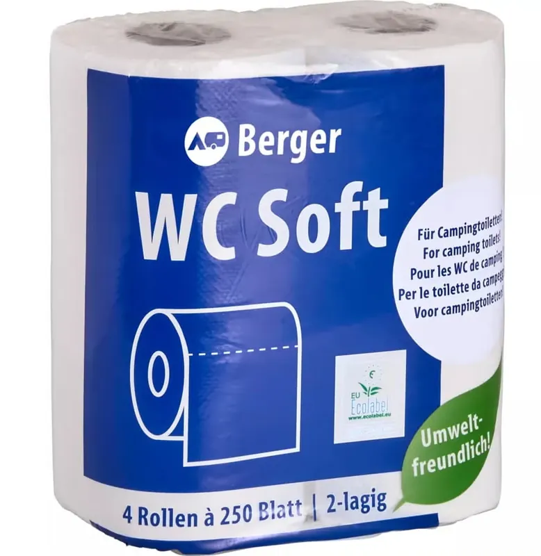 Viikonlopputarjous Berger WC Soft WC-paperi 6 rullaa