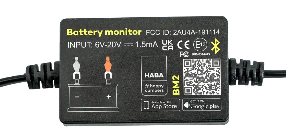 Rajoitettu Tarjous Haba Sense Bluetooth akkukapasiteettimittari, 12/24V