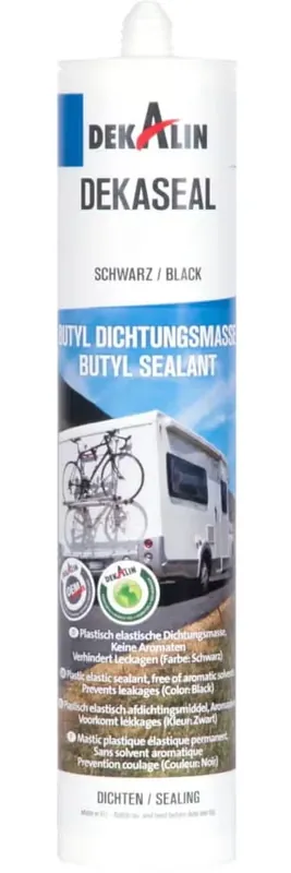 Dekalin Dekaseal 1512 -butyylitiivistemassa, musta (310 ml) Alennus