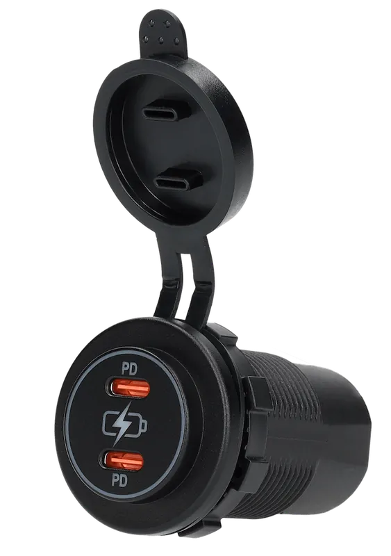 Asiakkaiden Suosikki Haba Power Line 2x USB-C PD -laturi