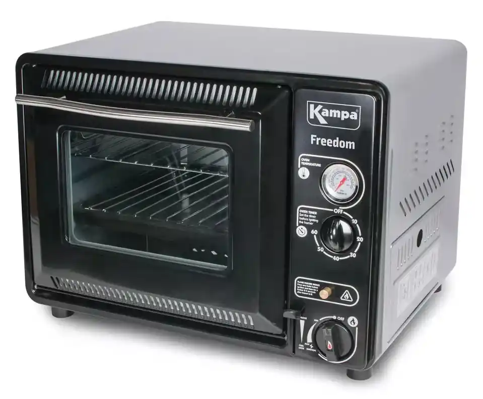 Kampa Freedom Oven kaasukäyttöinen miniuuni Uusi Kokoelma