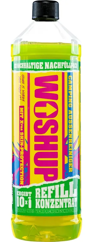 WOSHUP! Camping Cleaner Refill ulkopesutiiviste, 1 L Osta Tänään
