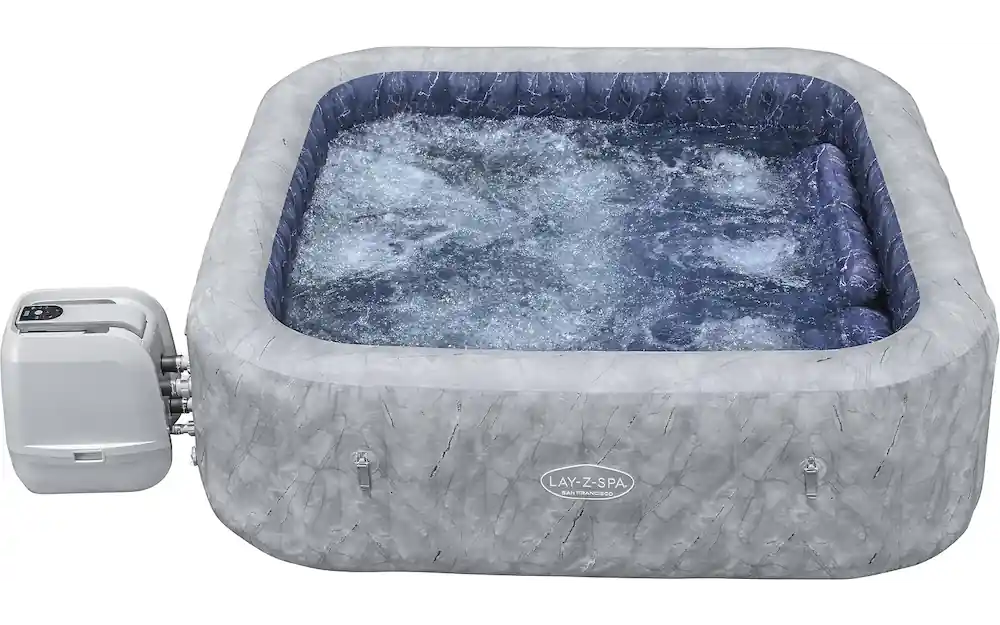 Edullinen Bestway Lay-Z-Spa San Francisco Smart Luxe HydroJet Pro 7 ulkoporeallas, 230 x 71 cm