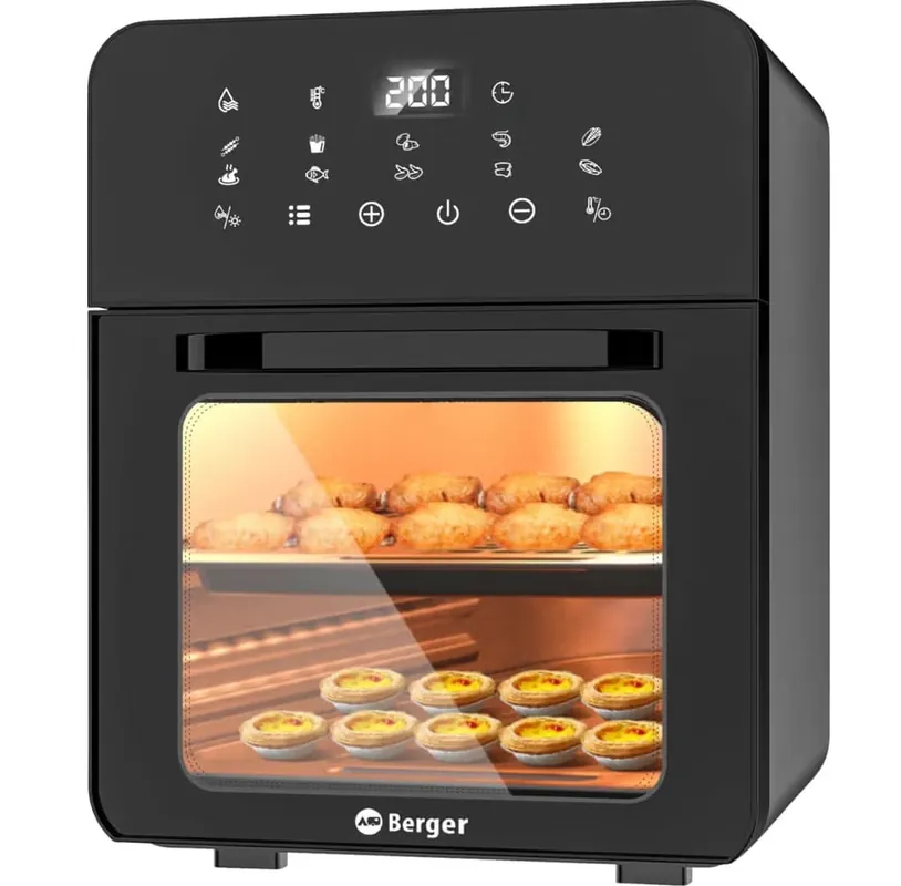 Berger CampGourmet Airfryer Oven kiertoilmauuni ja airfryer Tarjoushinta
