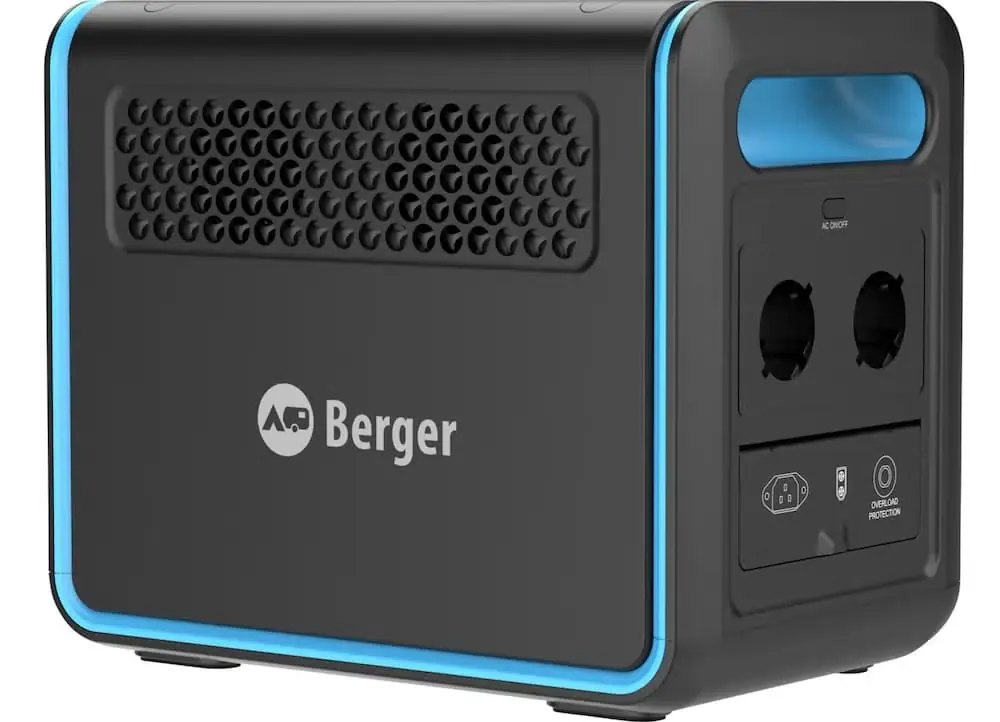 Berger Energy BEPS 1200 kannettava virta-asema 1024Wh, 1200W Superhinta