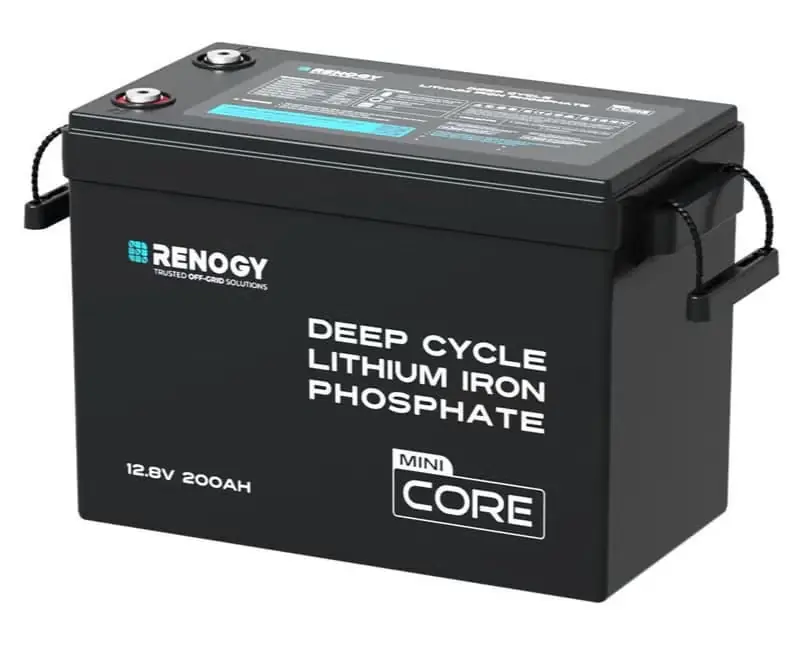Eniten Myyty Renogy Core Mini LiFePO4 12 V 200 Ah litiumakku