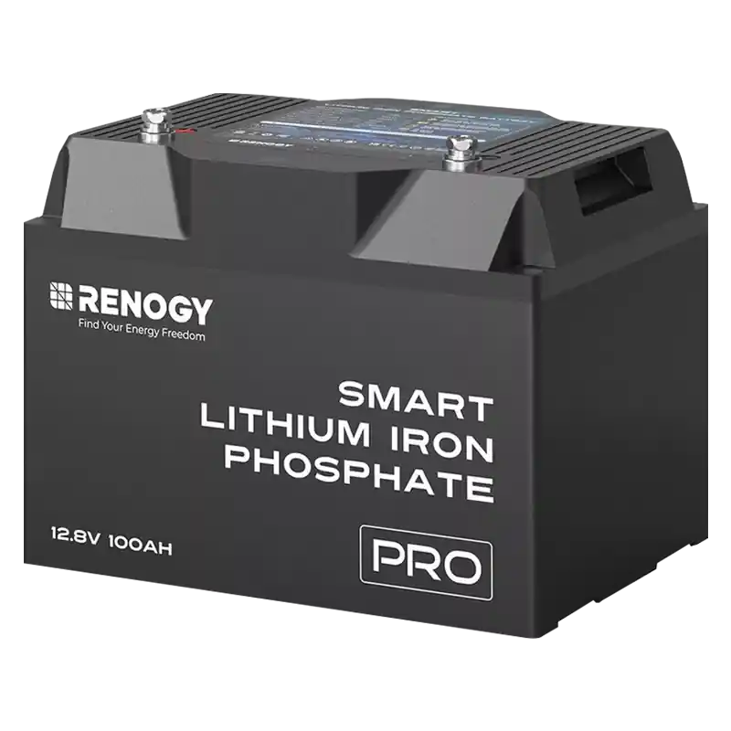 Renogy PRO LiFePO4 12 V 100 Ah akku Bluetoothilla ja lämmityksellä Lähetetään Heti