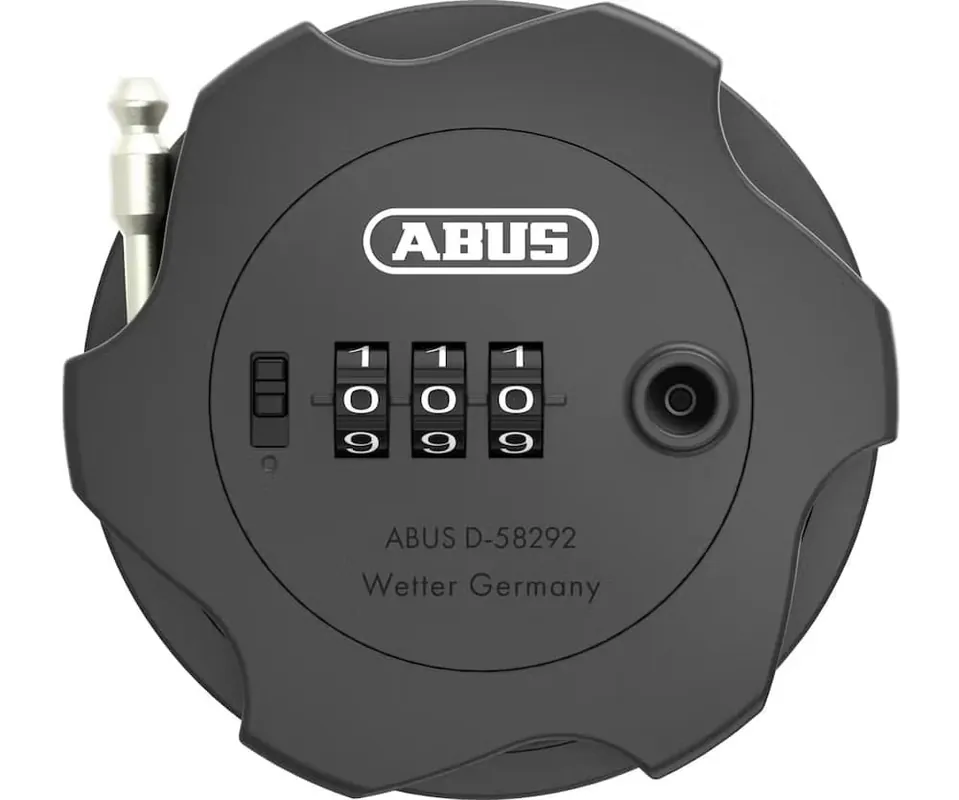 Uutuus ABUS Combiflex Adventure rullattava vaijerilukko 75 cm