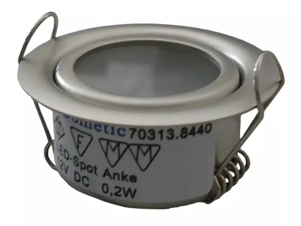 Tukkuhinta Dometic Manni upotettava LED-spottivalo 12 V
