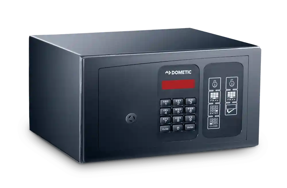 Ilmainen Palautus Dometic Safe MD 281C kassakaappi automaattisella lukituksella