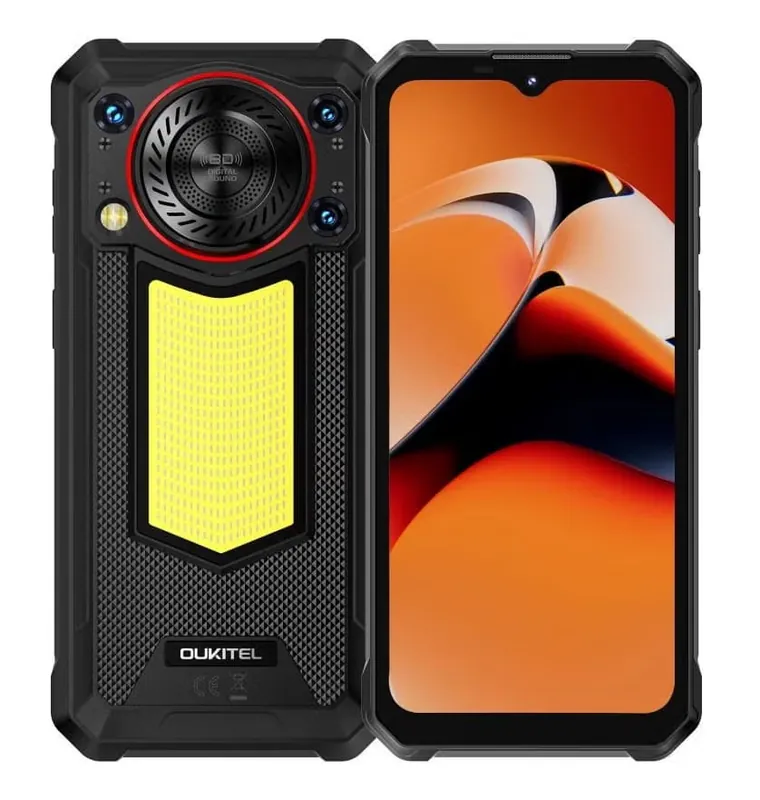 Viimeinen Mahdollisuus Oukitel WP53 Pro puhelin, 256/8 Gt, musta