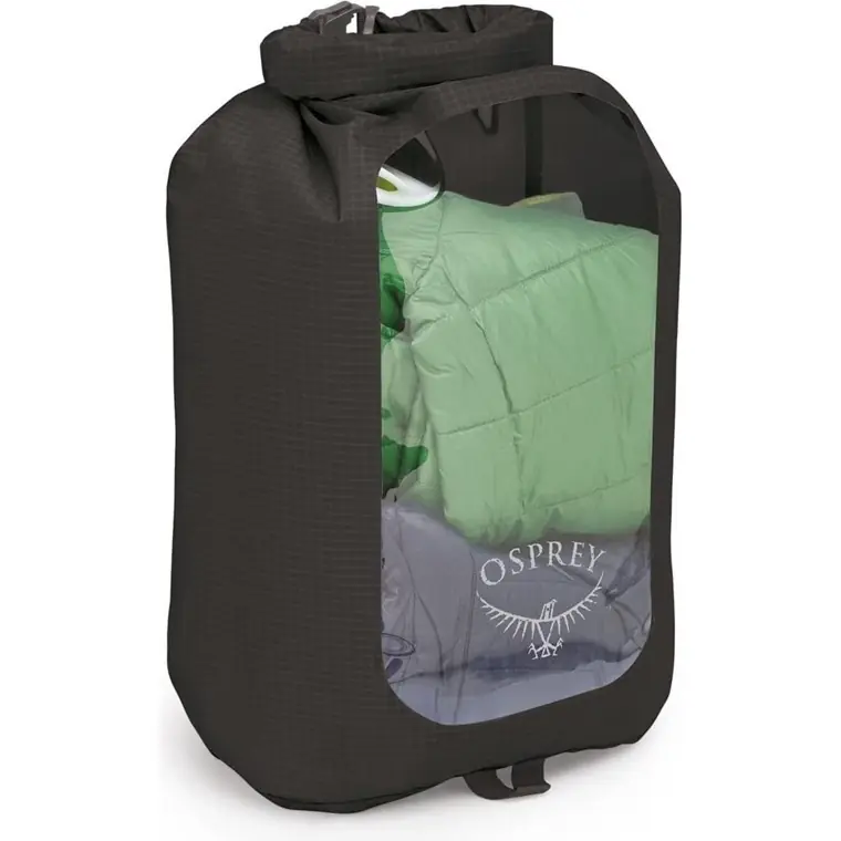 Osprey Dry Sack 12 W/Window Black Paras Hinta