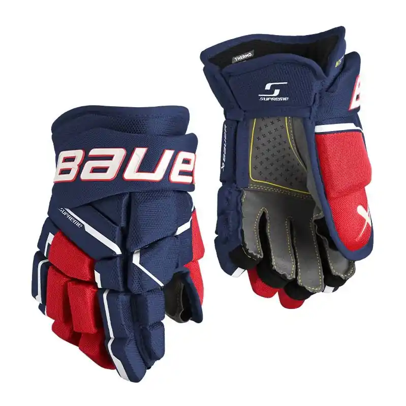 Uutuus S23 Bauer HG Supreme M5 Pro JR NRW jääkiekkohanska