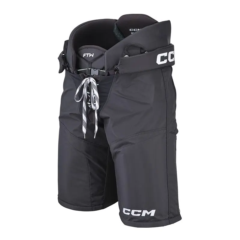 CCM HP Jetspeed FTW SR mustat jääkiekkohousut Uusi Kokoelma