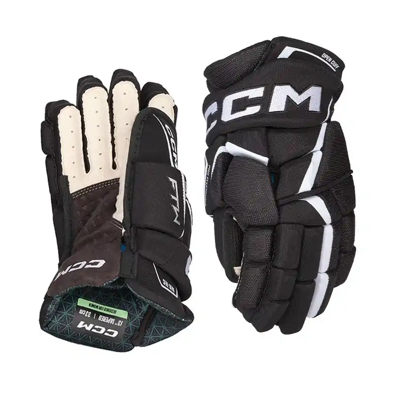 CCM HG Jetspeed FTW SR jääkiekkohanskat BKWH Korkea Laatu