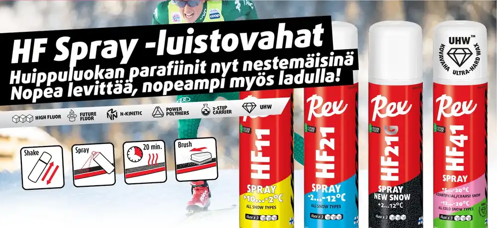 Rex HF Spray 150 ml luistovahat Osta Verkossa