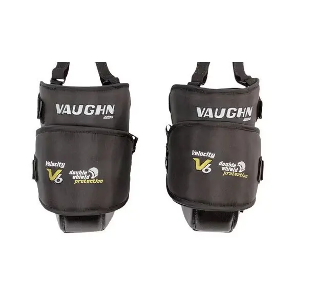 VAUGHN V6 VKP 2200 KNEE PROTECTION BLACK SR Nopea Toimitus