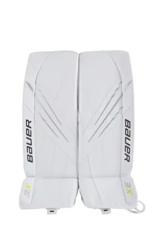 BAUER VAPOR 3X GOALIE PADS INTERMEDIATE M WHITE (31+) Alennettu