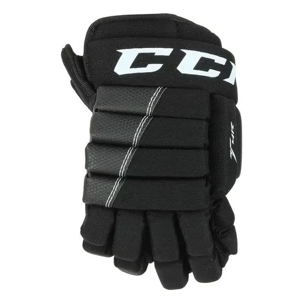 CCM GLOVES HGT4R 8" GLOVES HANSKAT MUSTA Loppuunmyynti