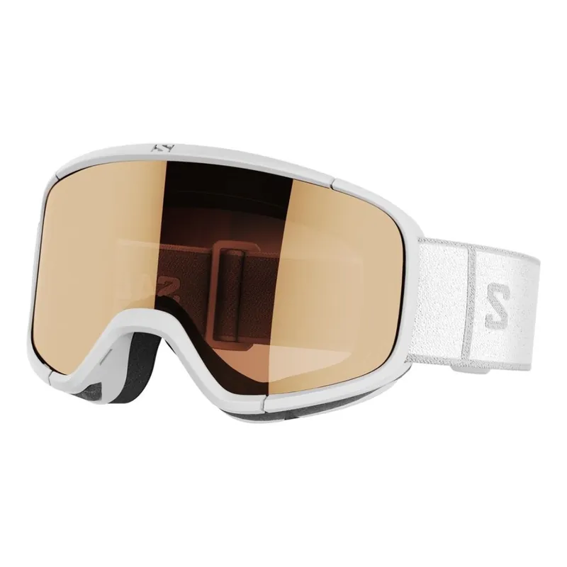 Uusi Kokoelma Salomon Goggles Aksium 2.0 white/tonic orange laskettelulasit