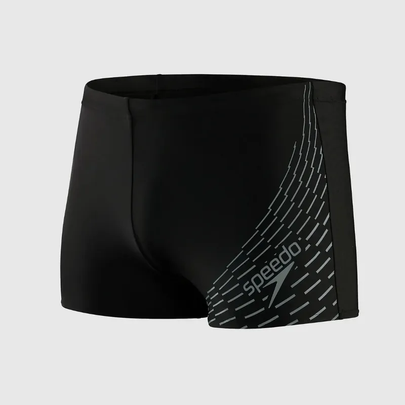 Speedo Medley Logo Aquashort Men Black uimahousut Korkea Laatu