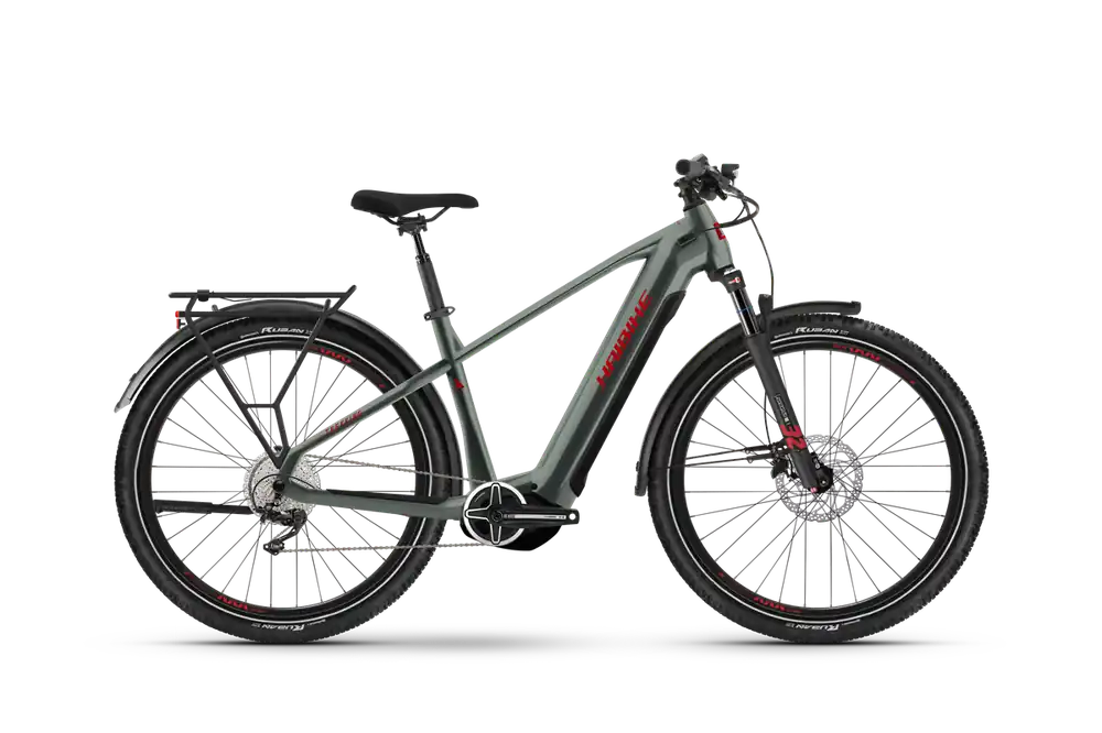 Haibike Trekking 5 high C2 27,5" 720Wh Olive / Dynamite red Eniten Myyty
