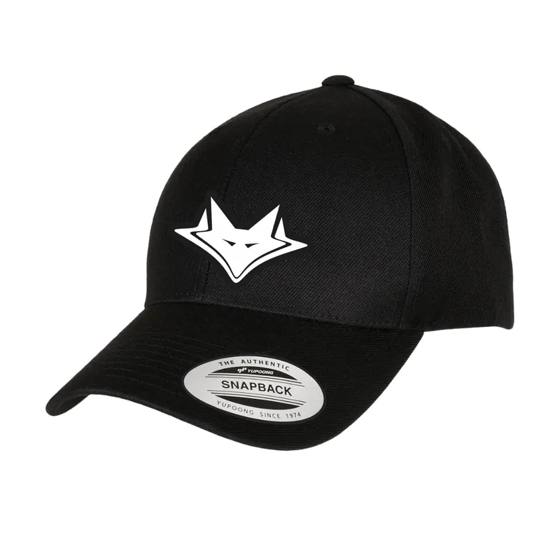 Uusi Kokoelma Blue Fox Snapback Premium Curved lippis - black