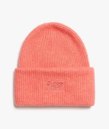 Pikatoimitus Superdry SOFT RIB KNIT BEANIE HAT talvipipo