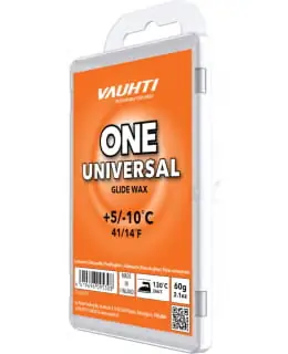Alkuperäinen Vauhti ONE Universal Glide Wax +5/-10C luistovaha 60g