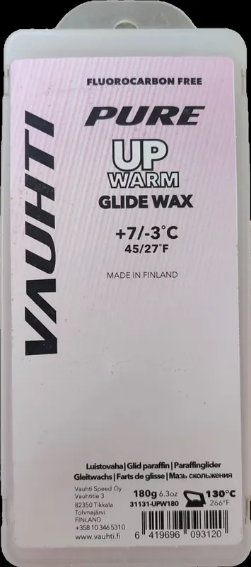 Vauhti Pure up cold glide wax +7/-3°C 180g Turvallinen Maksu