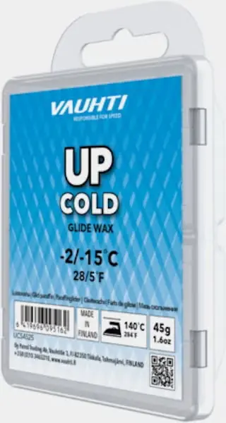 Vauhti UP Cold Glide Wax -2/-15C luistovaha 45g Heti Saatavilla