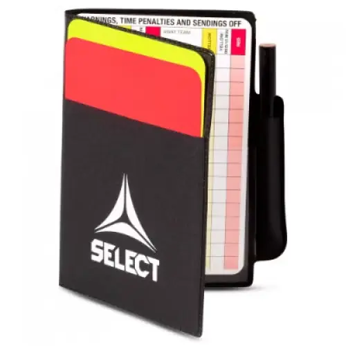 Lähetetään Heti Select Referee cards set, Erotuomarin korttisetti