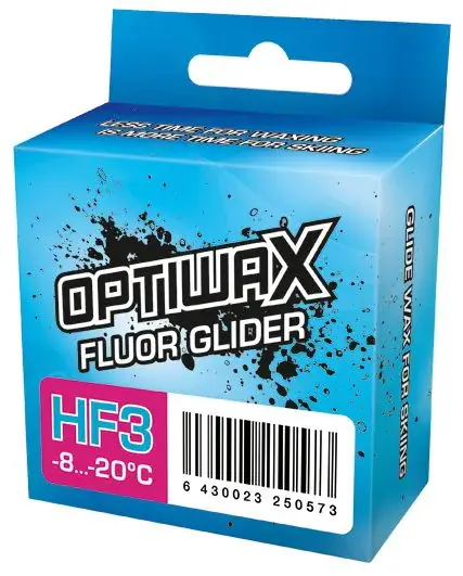 Optiwax HF3 HF Glider -3...-20°C, 60g Kausialennus