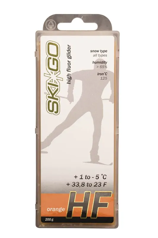 Ski-Go HF Glider Orange +1...-5°C, 200g Ilmainen Palautus