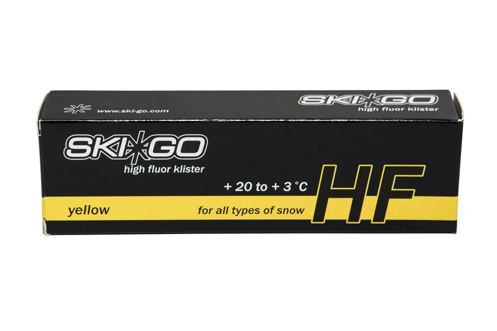 Ski-Go HF Fluoro Klister Yellow +20...+3°C, 60g Uutuus