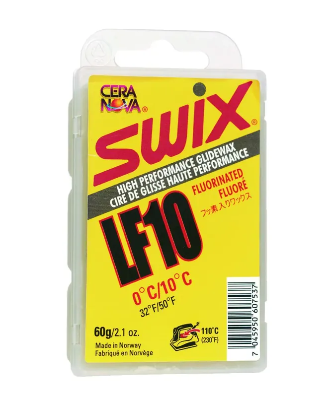 Kuuma Tarjous SWIX LF10 Yellow Glider +10°...0°C, 60g