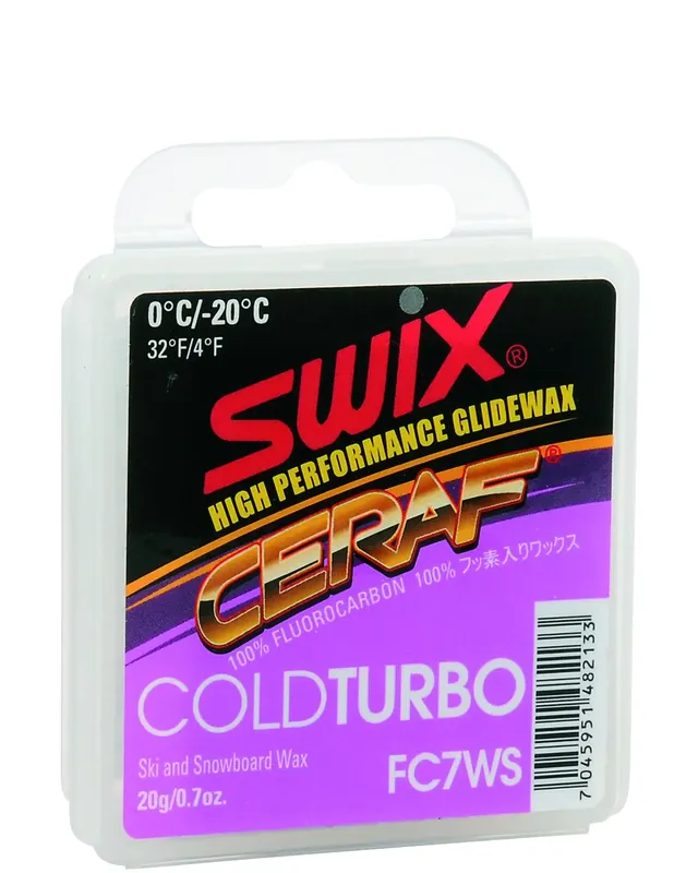 Osta Nyt SWIX FC7WS Cera F COLD Turbo Solid 0°...-20°C, 20g