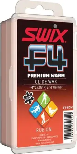 SWIX F4-60W Premium Warm Glide Rub On with cork, 60 g Heti Saatavilla