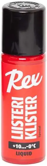 Rex 2101 Liquid Klister Red +10...0°C, 60ml Alennus