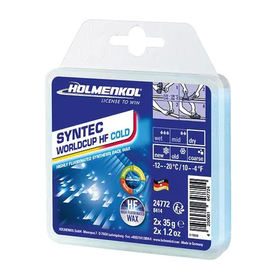 Kuuma Tarjous Holmenkol Syntec WorldCup HF Cold glider -12...-20°C, 2x35g