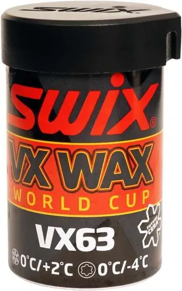 Tarjoushinta SWIX VX63 World Cup Fluor +2°...0°C/0°...-4°C, 45g