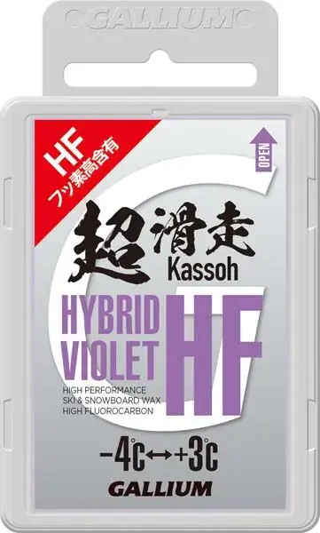 Gallium HYBRID HF Violet Glider +3...-4°C, 50g Aito