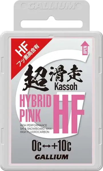 Gallium HYBRID HF Pink Glider +10...0°C, 100g Lähetetään Heti