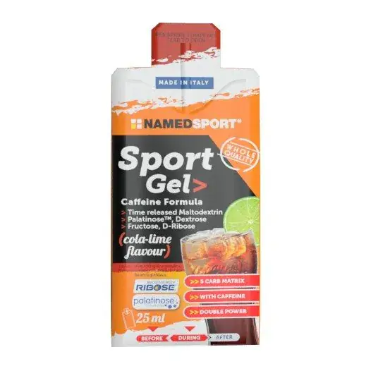 Namedsport SPORT GEL Cola Lime, 25 ml Rajoitettu Tarjous