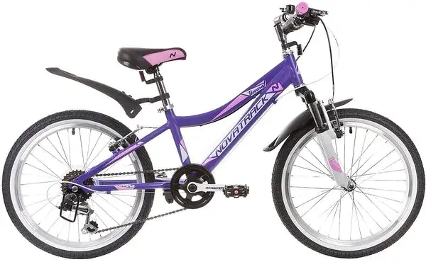 Älä Missaa Nuorten pyörä Novatrack 20" NOVARA violetti