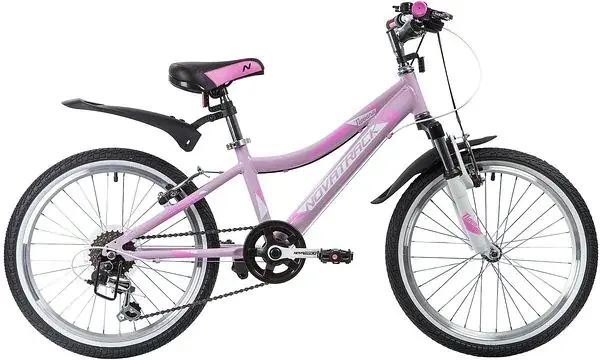 Superhinta Nuorten pyörä Novatrack 20" NOVARA vaaleanpunainen
